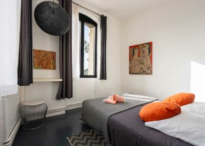 AUtre chambre d'hôtes Diamantina dans la maison d'hôtes Metafort à Méthamis en Provence