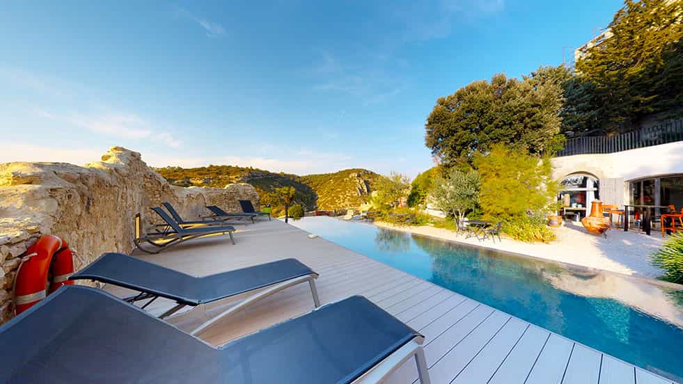 Piscine de Metafort, chambre d'hôtes en Luberon