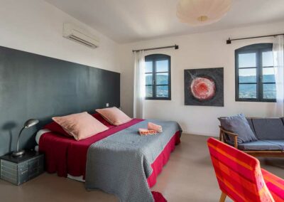 Chambre d'hôtes Cocoon, coin salon, Metafort, entre Luberon, Vaucluse en Provence