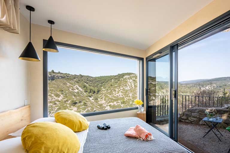 Chambre l'Annesque - Maison d'hôtes Metafort en Provence